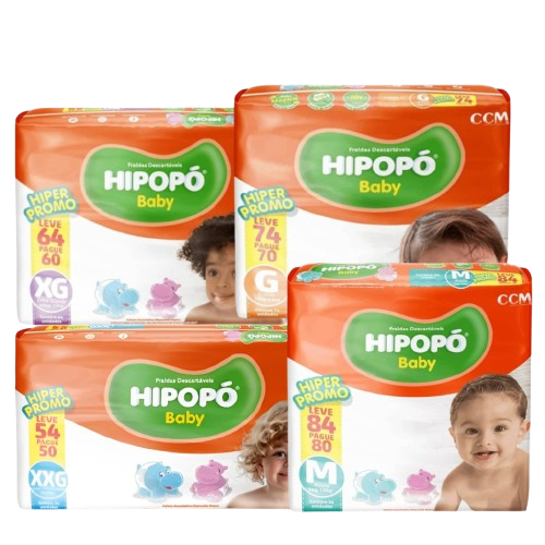 Fralda Hipopo Hiper