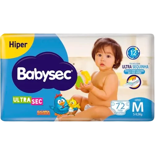 Fralda Descartável Ultra Sec Hiper